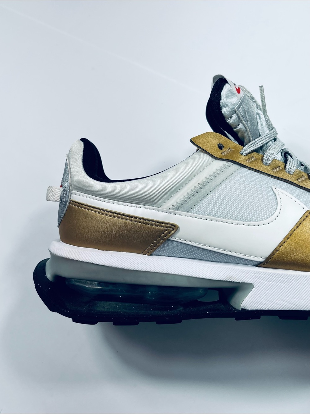 Nike Air Max Pre-Day SE Platinum White Gold # DJ6210-001 Women’s 10.5 Shoes - Picture 7 of 15